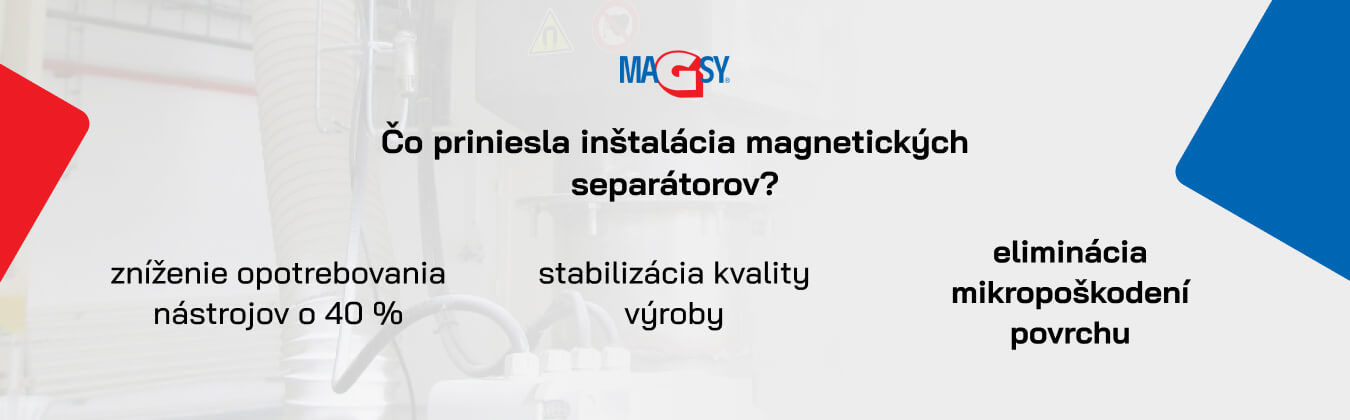 Pr&iacute;nos in&scaron;tal&aacute;cie magnetick&yacute;ch separ&aacute;torov