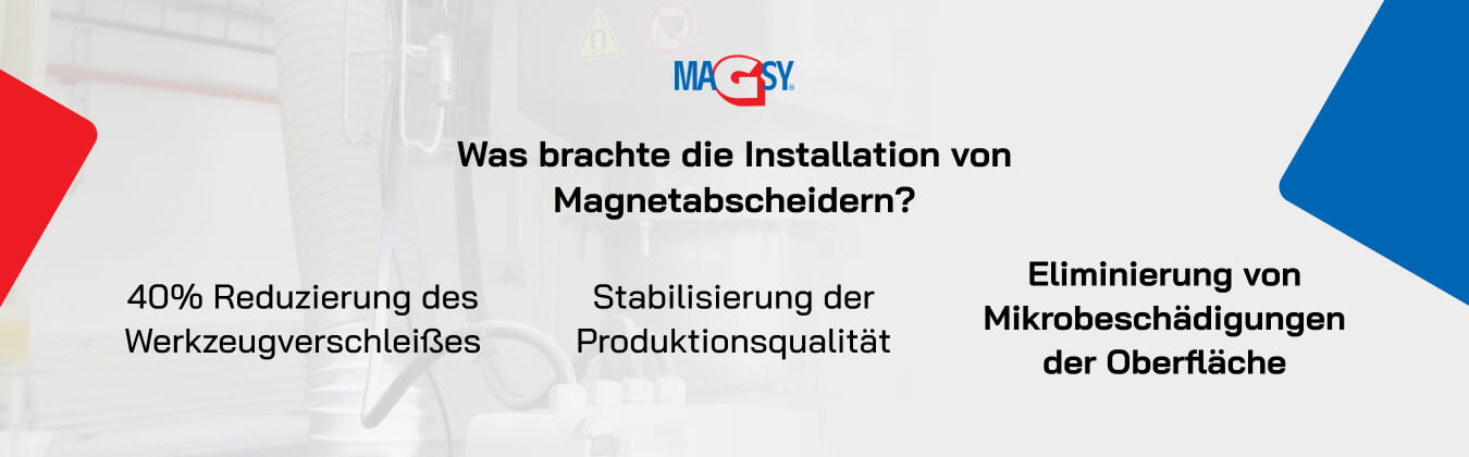 Vorteile der Installation von Magnetabscheidern