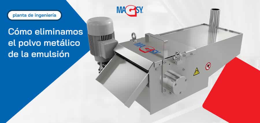 Separador magn&eacute;tico para l&iacute;quidos